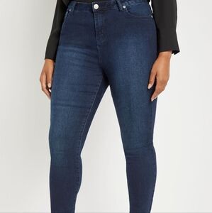 EUC Classic Fit Sculpting Skinny Jean Eloquii 18R